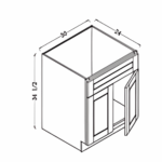 sink base cabinet 30"