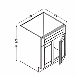 sink base cabinet 30"