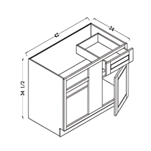 base blind corner cabinet