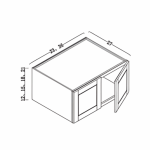 24"h wall cabinet 2 doors 36"w (copy)