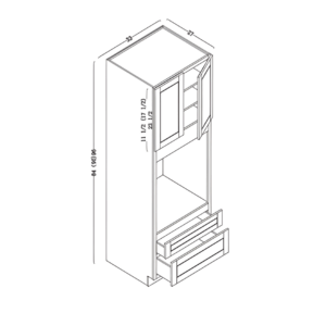 pantry cabinet roll out tray 30"w (copy)