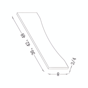 pantry dummy door 96"h (copy)