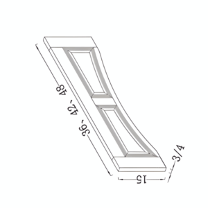arch valance 48"w (copy)