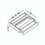 knee drawer 30"w (copy)